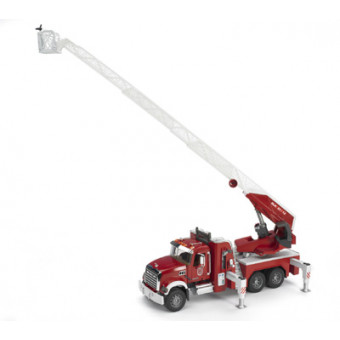 Camion-pompiers-Mack-avec-échelle