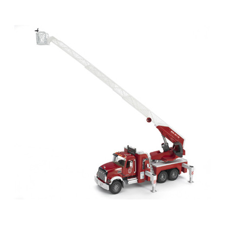 Camion-pompiers-Mack-avec-échelle
