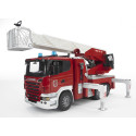 Camion pompiers Scania R-Serie avec échelle - Bruder 03590