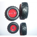 Jeu de roues de tracteur Fendt 516 1/32