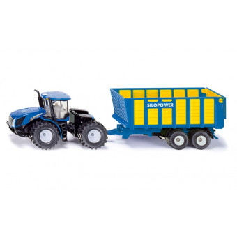 Tracteur miniature avec remorque Pottinger Siku S01676