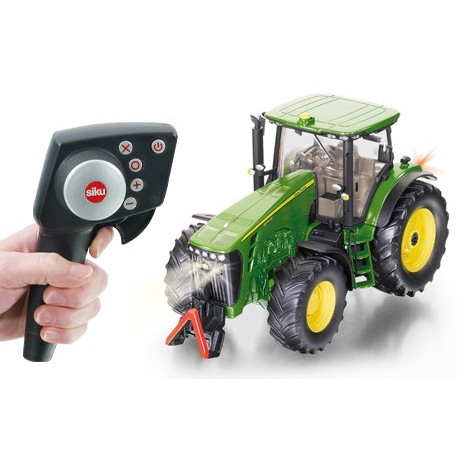 JOUET TRACTEUR JOHN DEERE+CHARGEUR - SIKU