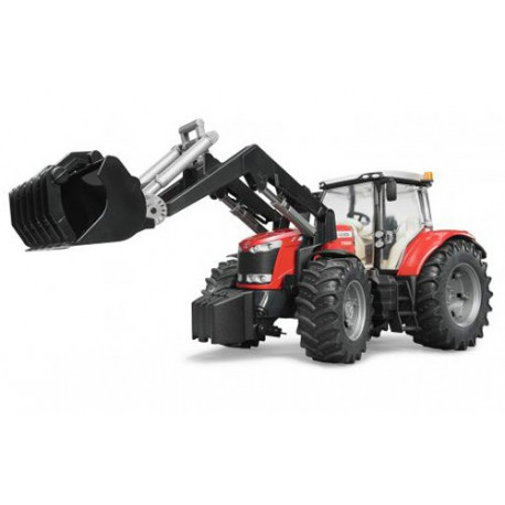 Tracteur Massey Ferguson 7624 avec fourche