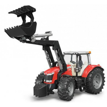 Tracteur Massey Ferguson 7624 avec fourche