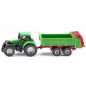 Tracteur Deutz Agrotron avec épandeur