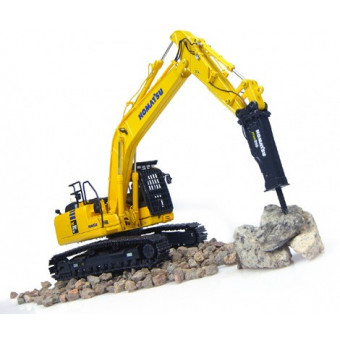 Pelle Komatsu PC 210LC-10 avec brise roche