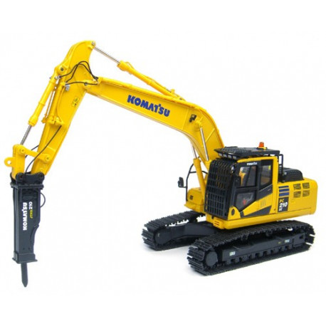 Pelle Komatsu PC 210LC-10 avec brise roche