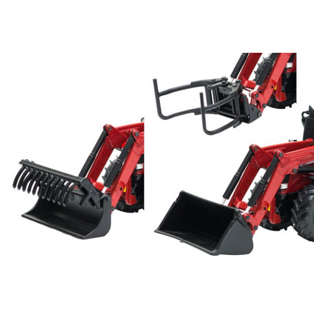 Tracteur Massey Ferguson 6616 avec chargeur
