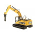 Pelle hydraulique Caterpillar 320D avec marteau