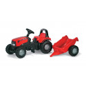 Tracteur à pédales Rollykid Case IH CVX1170 avec remorque - Rollytoys 012411