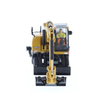 Pelle Caterpillar M318D sur pneus