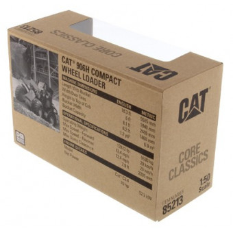 Chargeur compact Caterpillar 906H avec figurine