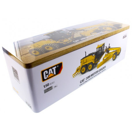 Niveleuse Caterpillar 24M avec figurine