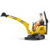 Mini-pelle JCB 8010 CTS avec ouvrier de chantier - Bruder 62002