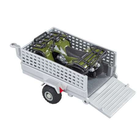 Coffret Quad avec remorque - Britains 43358