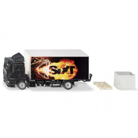Camion MAN porte-caisse avec hayon élévateur UPS -Siku