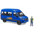 Camion MB Sprinter Transfer avec chauffeur - Bruder 02681