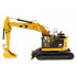 Excavatrice Caterpillar 335F LCR avec figurine