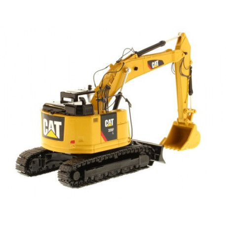 Excavatrice Caterpillar 335F LCR avec figurine