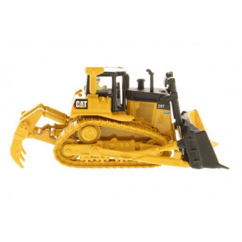 Tracteur à chenilles CAT D9T avec figurine