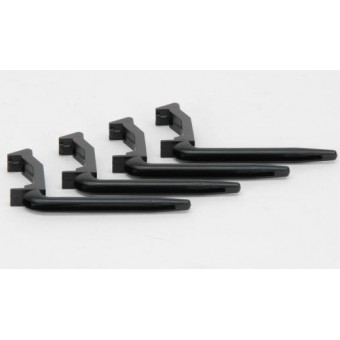 Lot de 4 fourches rondes pour Manitou Bruder