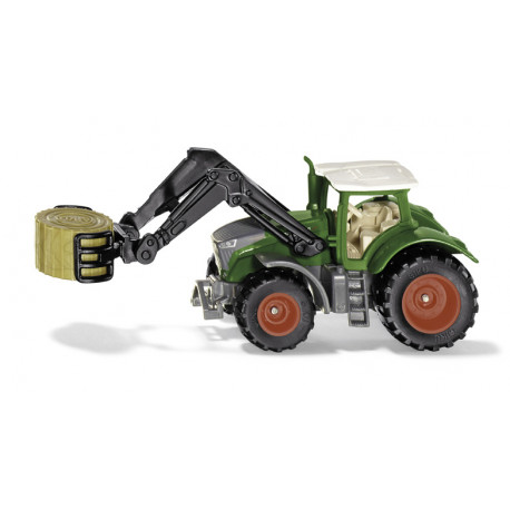 Tracteur John Deere avec pince à bois - Siku