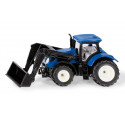 Tracteur New Holland avec chargeur frontal- Siku