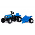 Tracteur à pédales RollyKid New Holland T6.180 - Rollytoys 013074