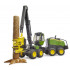 Abatteuse John Deere 1270G avec tronc - Bruder