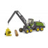 Abatteuse John Deere 1270G avec tronc - Bruder