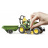 Tracteur tondeuse John Deere bworld - Bruder