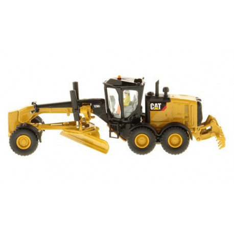Niveleuse Caterpillar 12M3 avec figurine