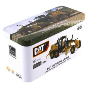 Niveleuse Caterpillar 12M3 avec figurine