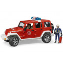 Jeep Wrangler Rubicon Pompier - Bruder 02528