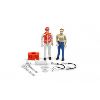 Set ambulance avec figurines et accessoires
