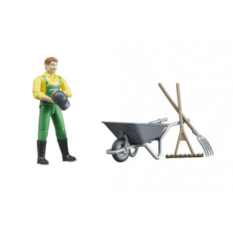 Set figurine fermier Bruder