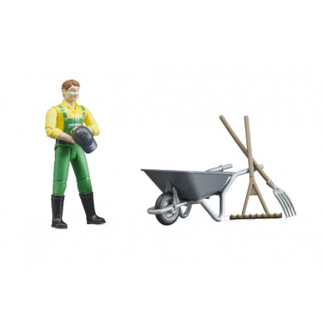Set figurine fermier Bruder