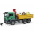 Camion Man avec conteneurs de recyclage - Bruder