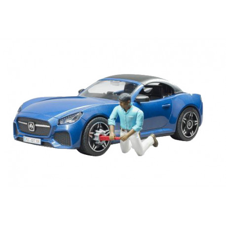 Voiture Roadster avec conducteur - Bruder