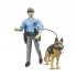 Coffret policier Bworld avec un chien - Bruder