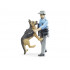 Coffret policier Bworld avec un chien - Bruder