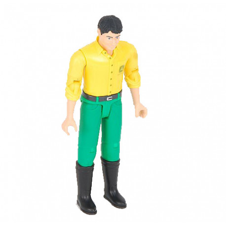 Figurine homme john deere - bruder 46100 BRU46100