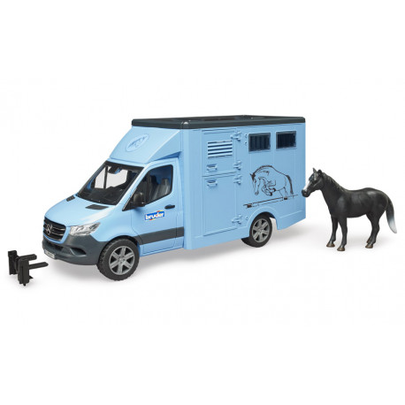 Camion Van MB Sprinter avec cheval - Bruder 02674