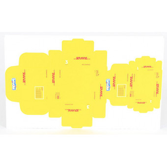 4 colis DHL Bruder 1/16