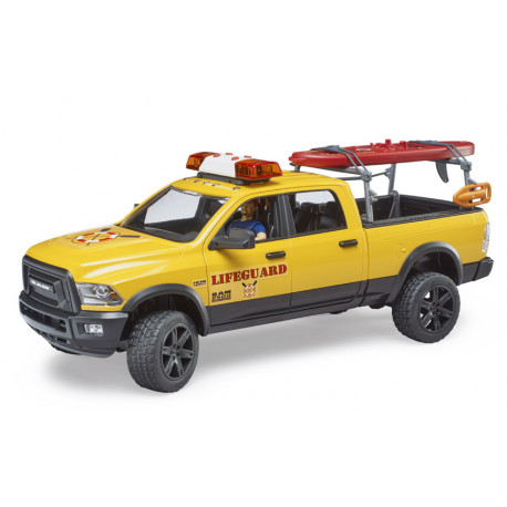 RAM 2500 Power Wagon avec sauveteur et Paddle - Bruder