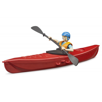 Kayak bworld avec figurine - Bruder