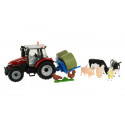 Tracteur MF 5613 avec animaux