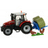 Tracteur MF 5613 avec animaux