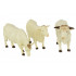 Lot de 3 vaches charolaises - Britains