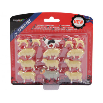 Set de moutons et chien 1/32 - Britains